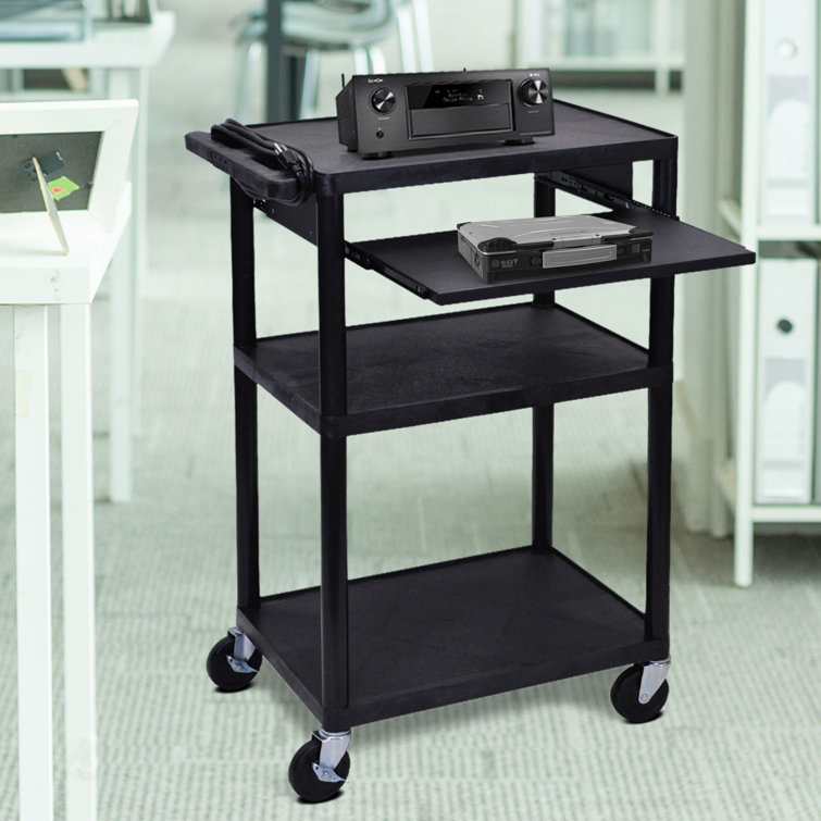 Offex Endura 4 Shelf AV Cart Wayfair Canada
